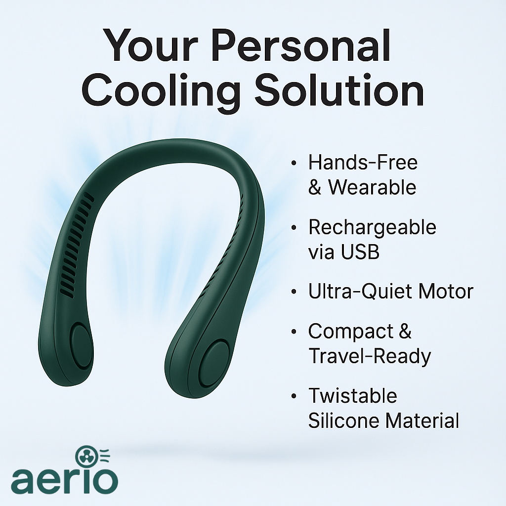 Portable Neck Fan